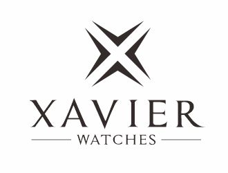 Xavier Watches logo design by hkartist