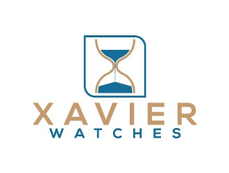 Xavier Watches logo design by adwebicon