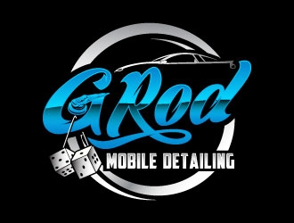 G ROD mobile detailing  logo design by daywalker