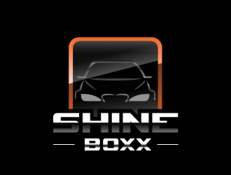 SHINE BOXX logo design by samuraiXcreations