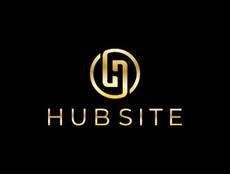 Hub Site logo design by pixalrahul
