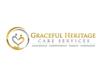 Graceful Heritage Care Services logo design by usef44