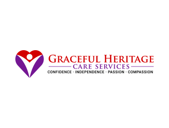 Graceful Heritage Care Services logo design by lexipej