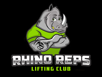 Rhino Reps logo design by Optimus