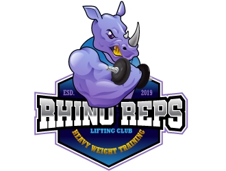 Rhino Reps logo design by Suvendu
