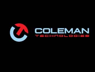 Coleman Technologies Inc logo design by d1ckhauz