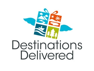 Destinations Delivered logo design by CreativeMania