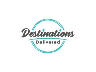 Destinations Delivered logo design by wongndeso