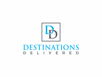 Destinations Delivered logo design by menanagan
