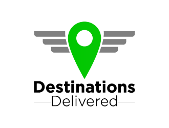 Destinations Delivered logo design by SHAHIR LAHOO
