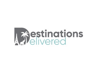 Destinations Delivered logo design by Erasedink
