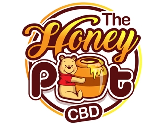 The Honey Pot CBD logo design by MAXR