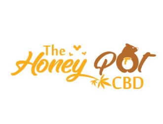 The Honey Pot CBD logo design by logoguy