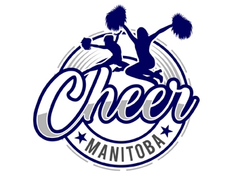 Cheer Manitoba logo design by MAXR