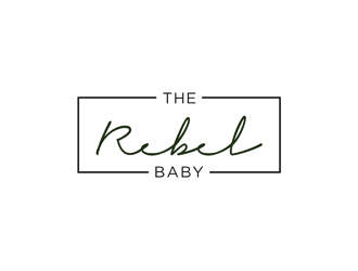 The Rebel Baby logo design by alby