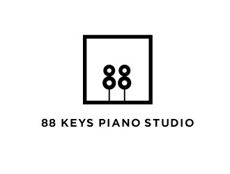 88 Keys Piano Studio logo design by ardistic