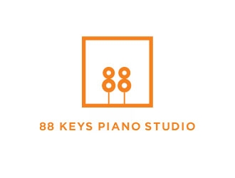 88 Keys Piano Studio logo design by ardistic