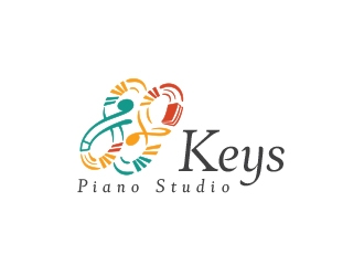 88 Keys Piano Studio logo design by tazbir01