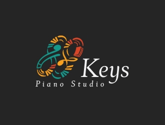 88 Keys Piano Studio logo design by tazbir01