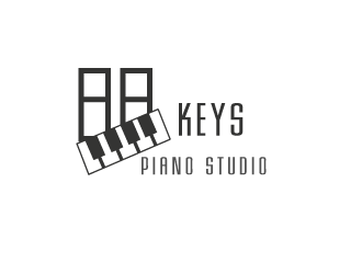 88 Keys Piano Studio logo design by mppal