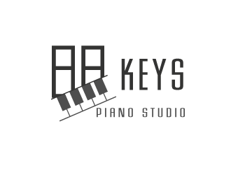 88 Keys Piano Studio logo design by mppal