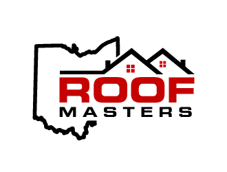 Roof Masters  logo design by THOR_