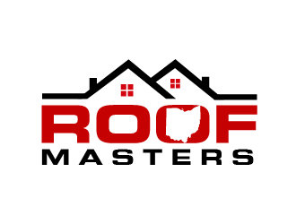 Roof Masters  logo design by THOR_