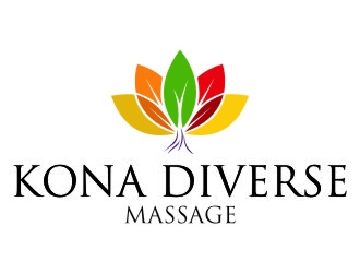 Kona Diverse Massage  logo design by jetzu