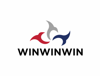 WinWinWin logo design by ammad