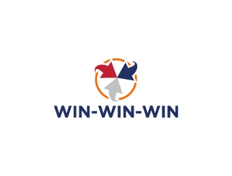 WinWinWin logo design by wongndeso
