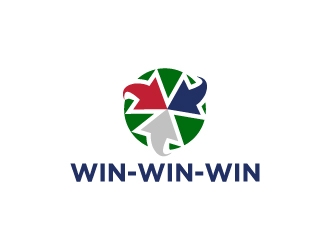 WinWinWin logo design by wongndeso