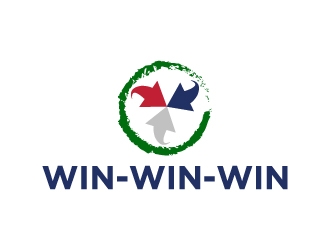 WinWinWin logo design by wongndeso