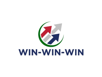 WinWinWin logo design by wongndeso