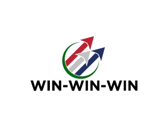 WinWinWin logo design by wongndeso
