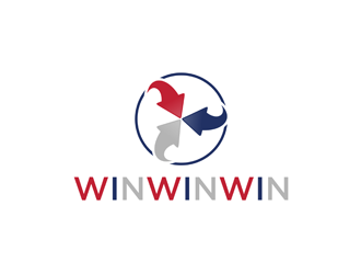 WinWinWin logo design by alby