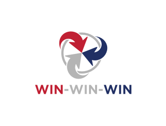 WinWinWin logo design by blessings