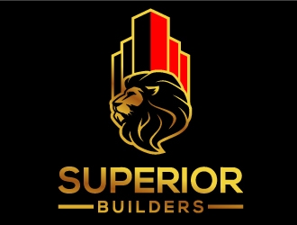 SUPERIOR BUILDERS logo design by logographix