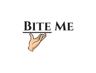 Bite Me logo design by dibyo