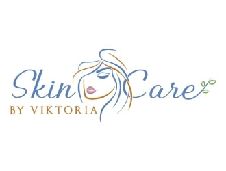 Skin Care by Viktoria logo design by MonkDesign