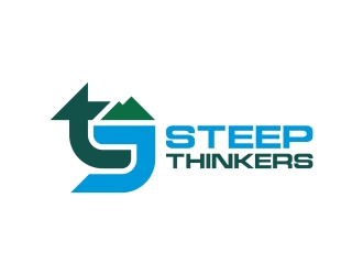 STEEP THINKERS logo design by rokenrol