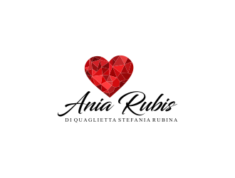 Ania Rubis di Quaglietta Stefania Rubina logo design by haidar