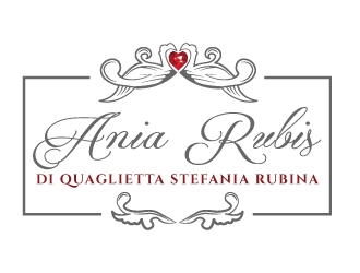 Ania Rubis di Quaglietta Stefania Rubina logo design by MonkDesign