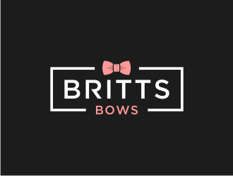 Britts Bows logo design by Gravity