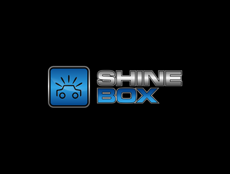 SHINE BOXX logo design by alby