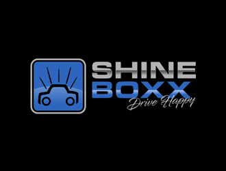 SHINE BOXX logo design by johana