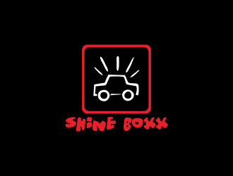 SHINE BOXX logo design by afra_art