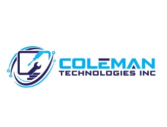 Coleman Technologies Inc logo design by Erasedink