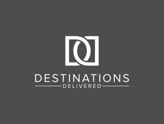 Destinations Delivered logo design by ubai popi