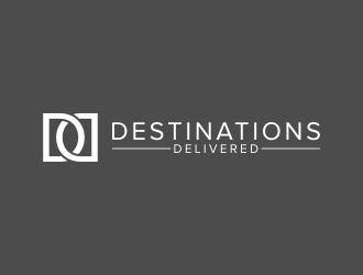 Destinations Delivered logo design by ubai popi