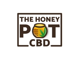 The Honey Pot CBD logo design by GologoFR